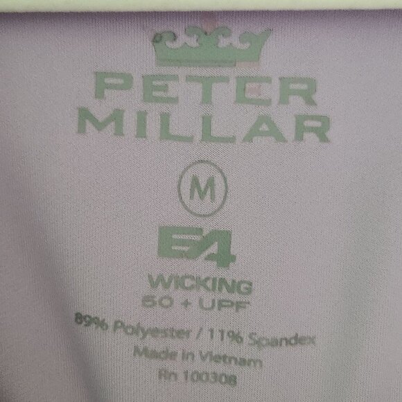 Peter Millar Wicking Tamara Full Zip Golf Jacket UPF 50 Size M - Picture 6 of 6